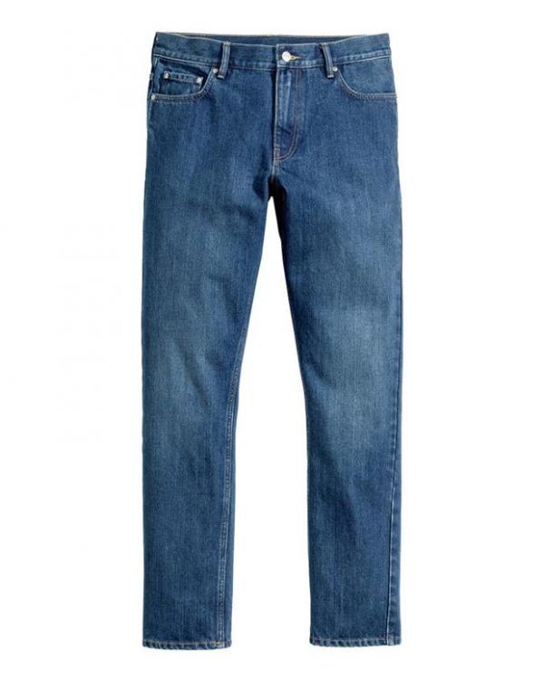 شلوار مردانه جین آبی H&M
