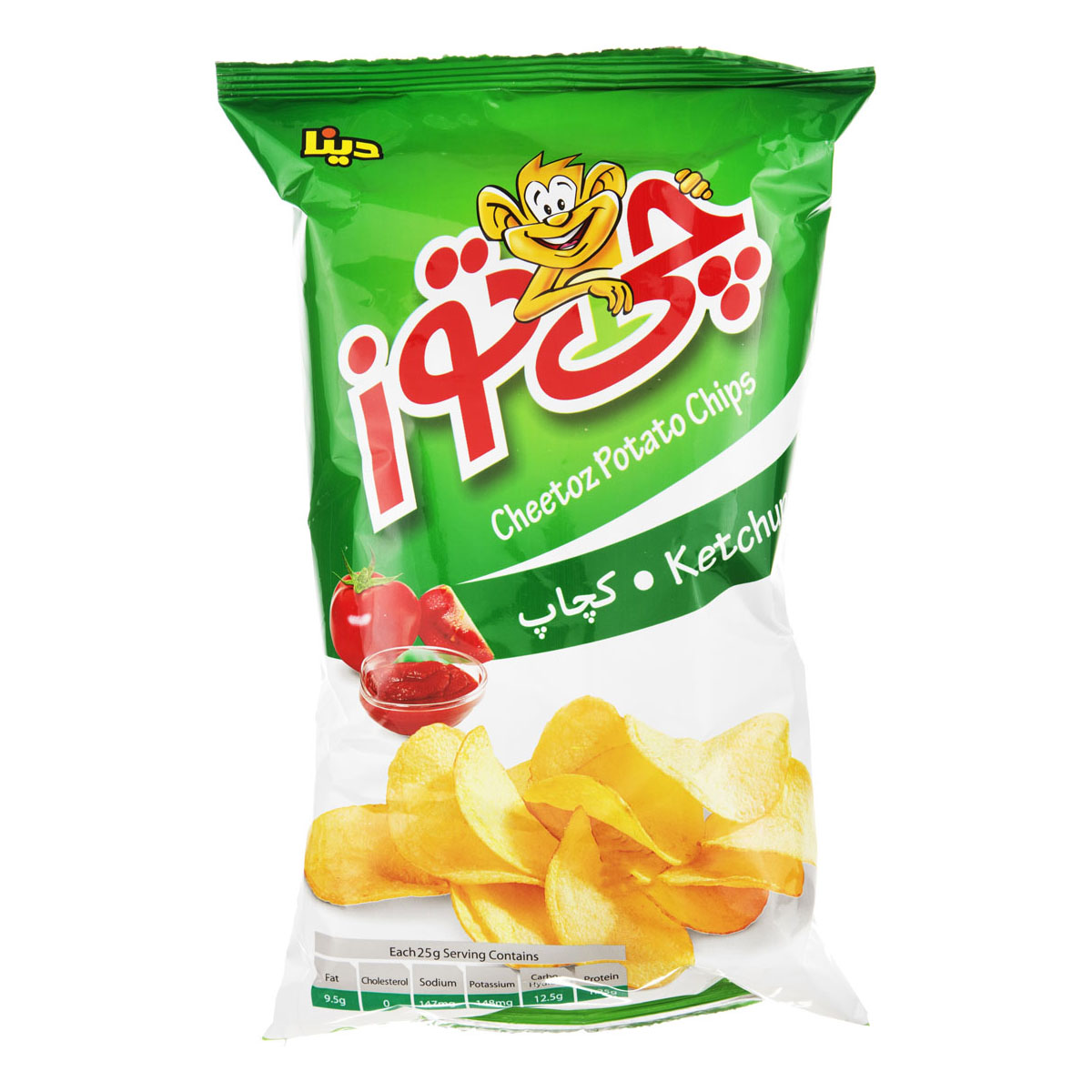 چیپس با طعم کچاپ 60 گرمی چیتوز