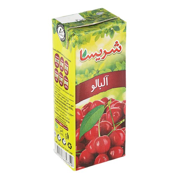 نوشیدنی آلبالو 200 میلی‌لیتری شریسا