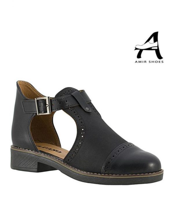 کفش زنانه کلاسیک مشکی Amir Shoes