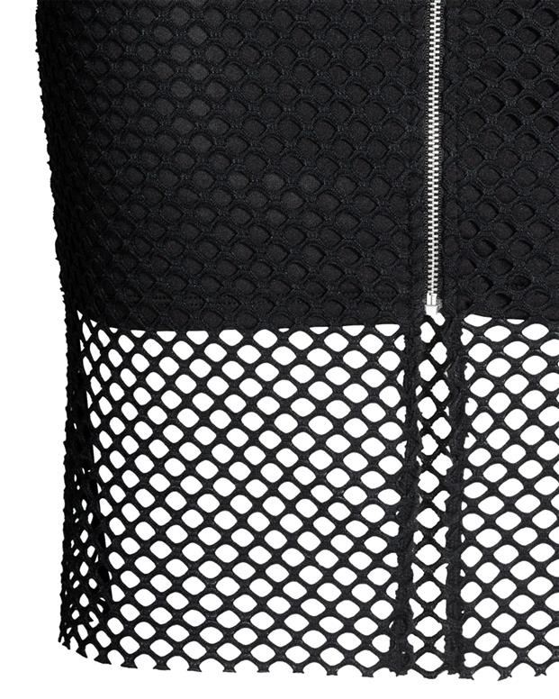 دامن زنانه مشکی H&M - Image 2