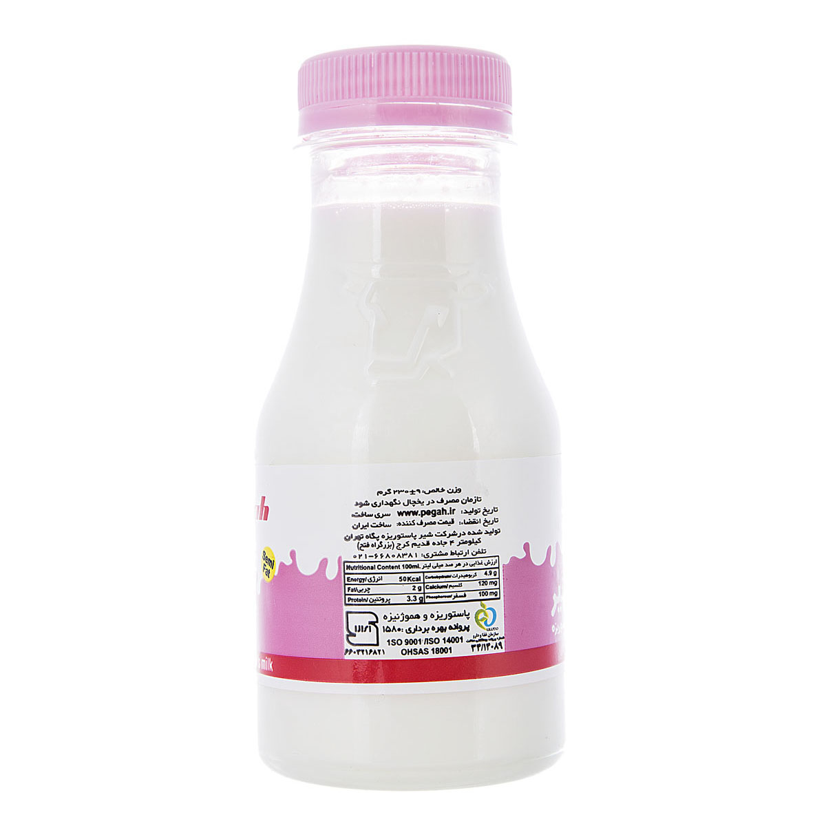 شیر نیم چرب 230 گرمی پگاه - Image 2