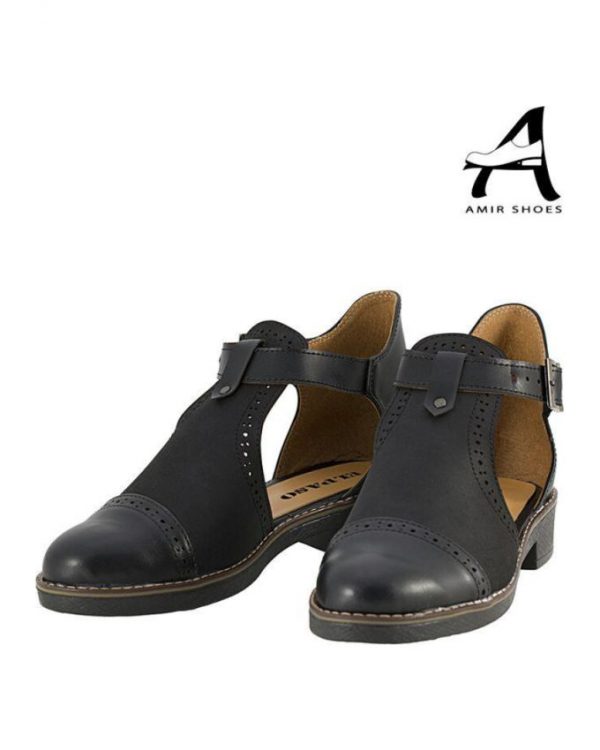 کفش زنانه کلاسیک مشکی Amir Shoes - Image 2