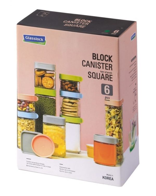 سرويس گلس لاک بانکه بلاک مربع Glasslock - Image 3