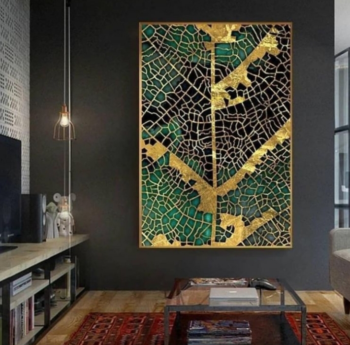 فروش تابلو ورق طلا