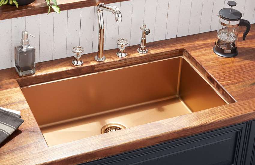 سینک ظرفشویی مسی