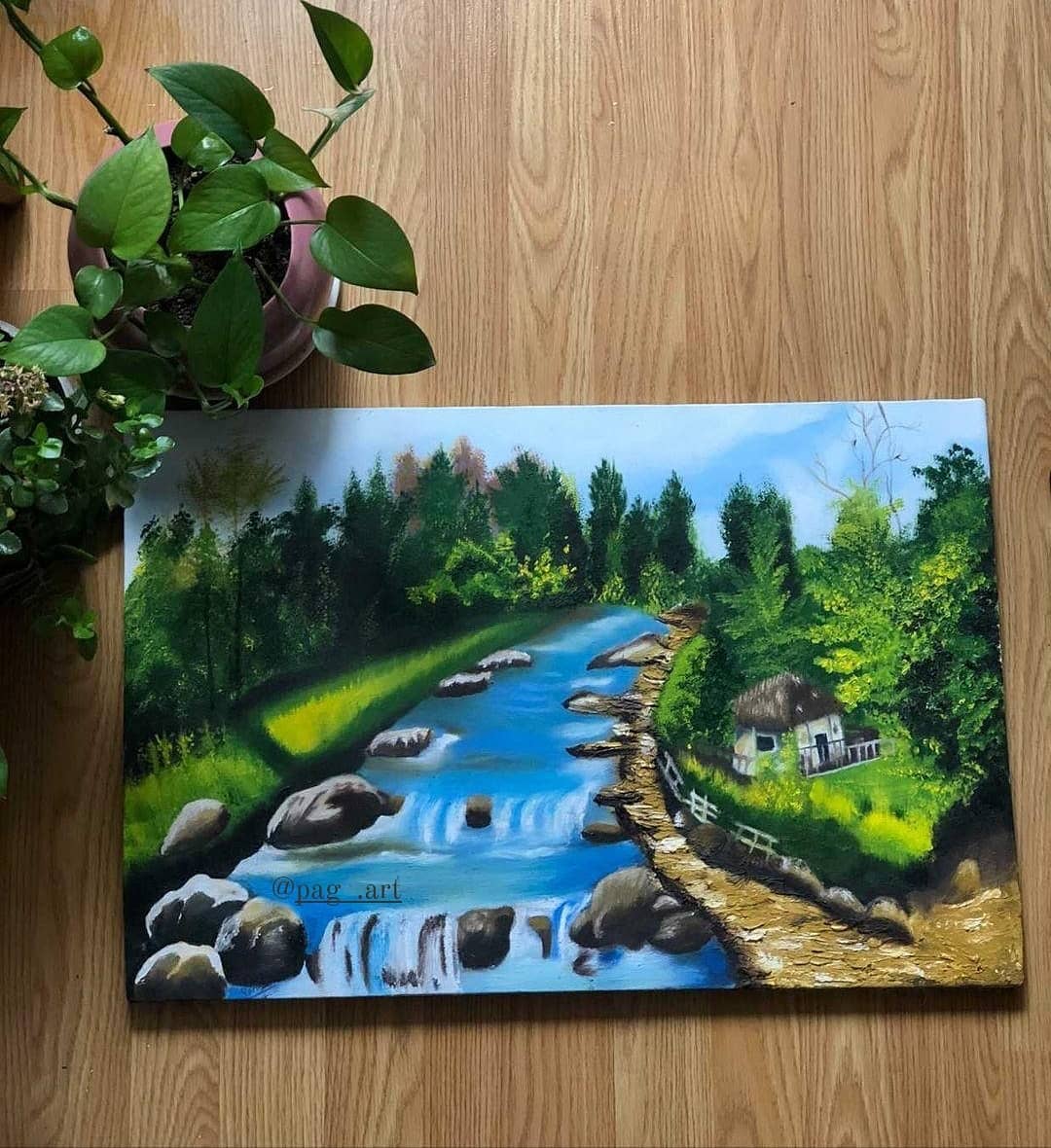 فروش تابلو رنگ روغن 09121507825