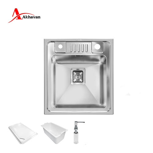 سینک ظرفشویی توکار اخوان مدل ۳۸۲