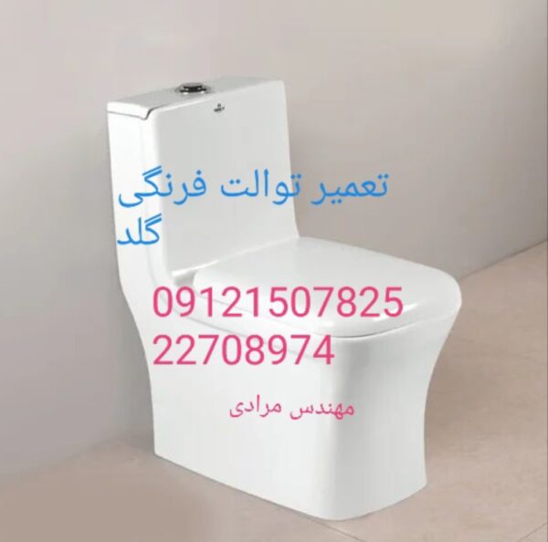 نمایندگی گلد ۰۹۱۲۱۵۰۷۸۲۵_ تعمیر و خدمات توالت فرنگی گلد gold