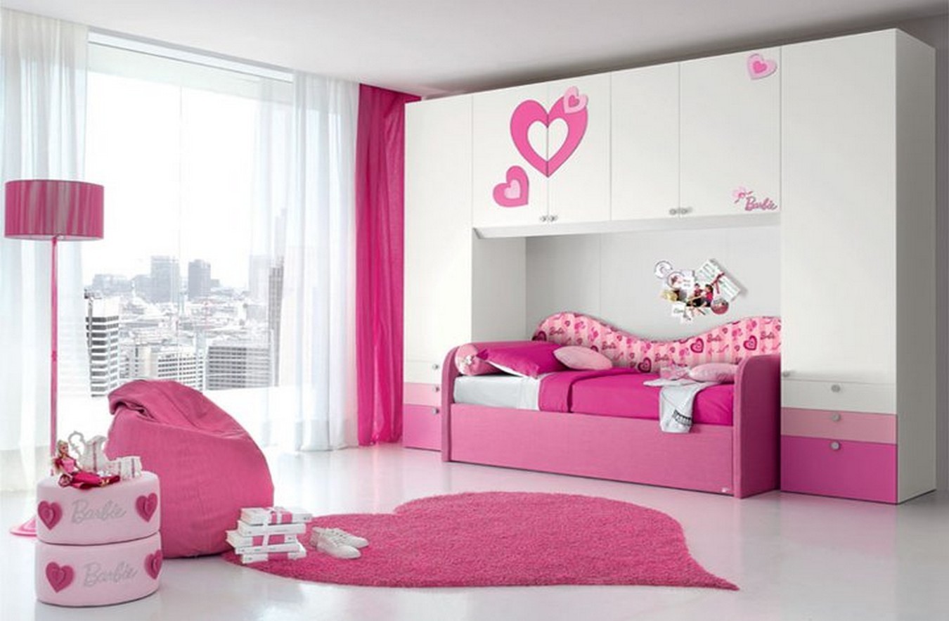 طراحی دکوراسیون داخلی اتاق خواب دخترانه- 09127575773